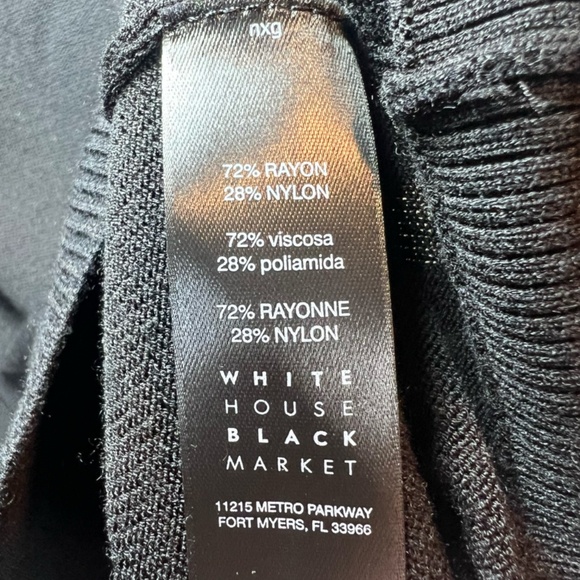 White House Black Market Black Cardigan - Picture 12 of 12
